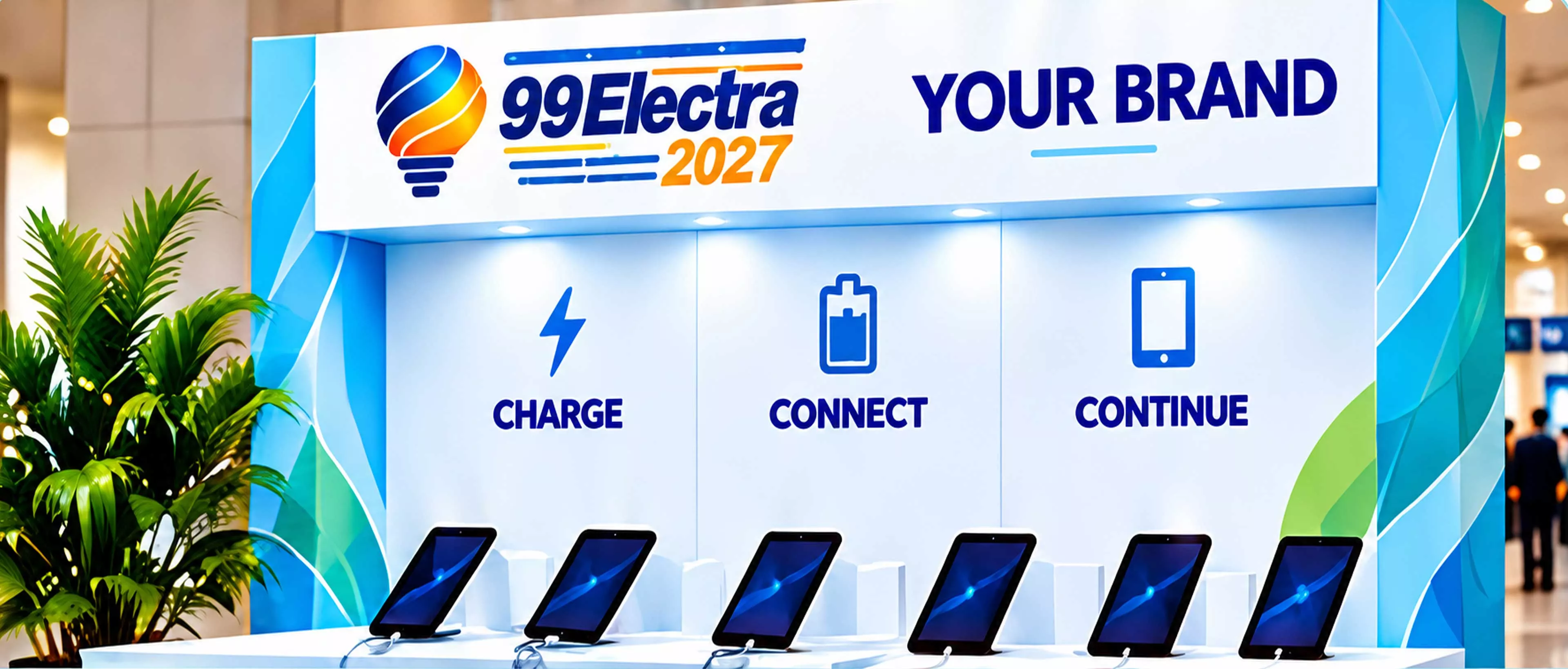 Charging Station sponsorship mockup