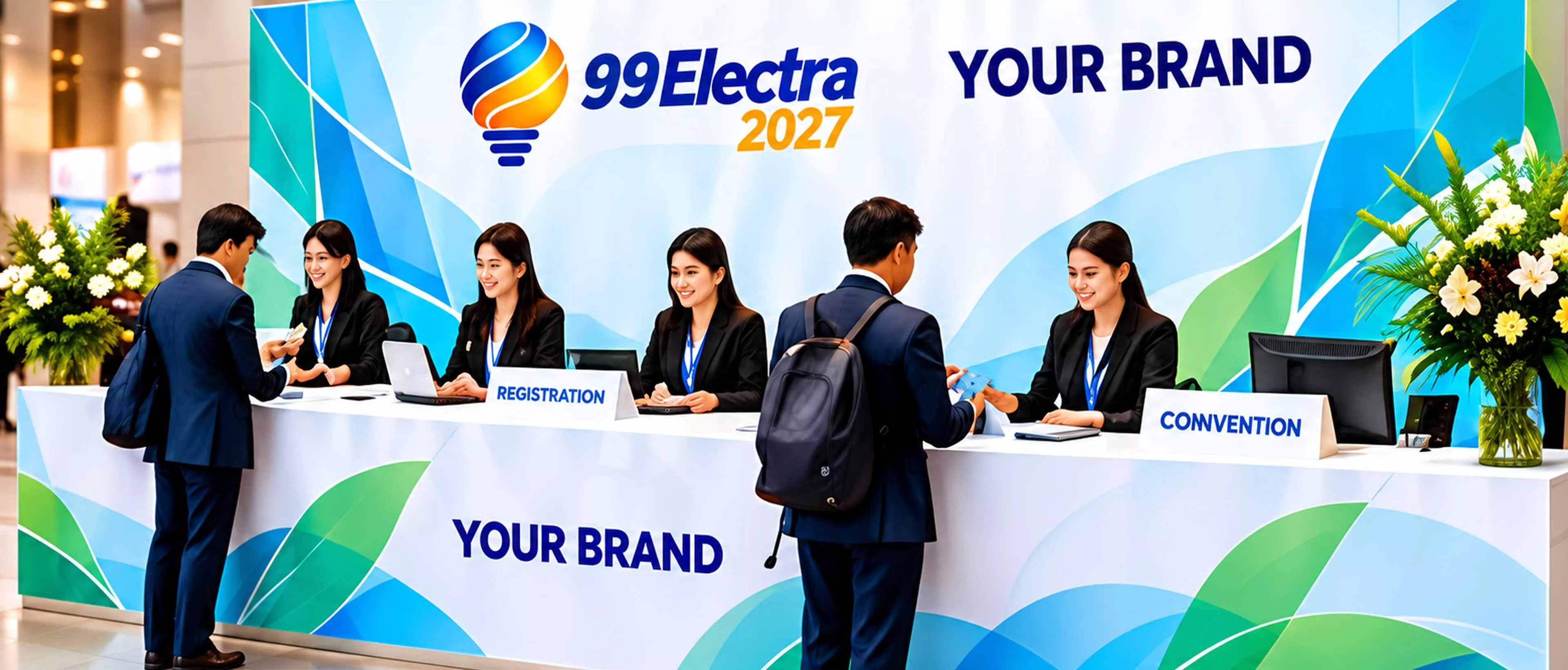 Registration Counter sponsorship mockup
