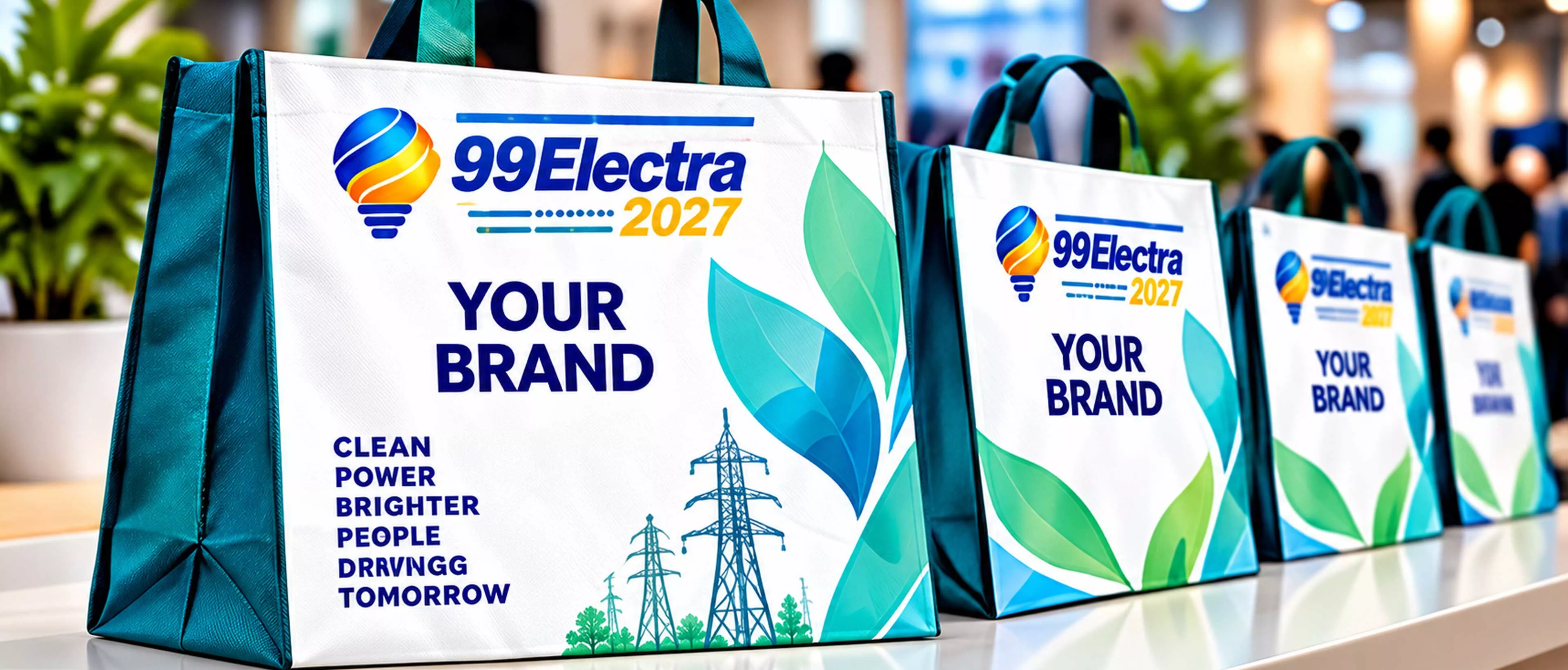 Exhibition Bags sponsorship mockup