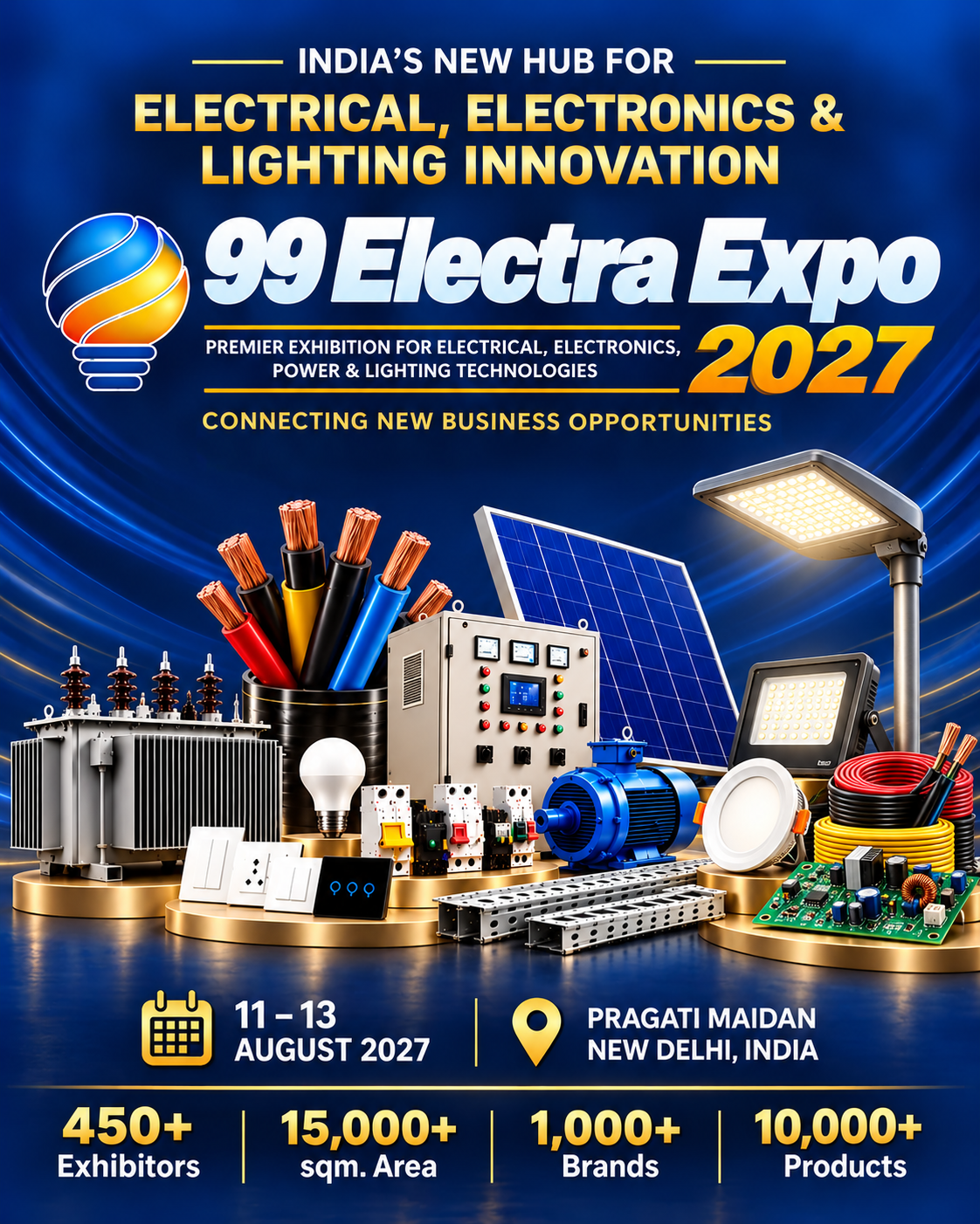99 Electra Expo electrical innovation exhibition banner